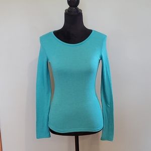 Aéropostale turquoise long sleeve shirt